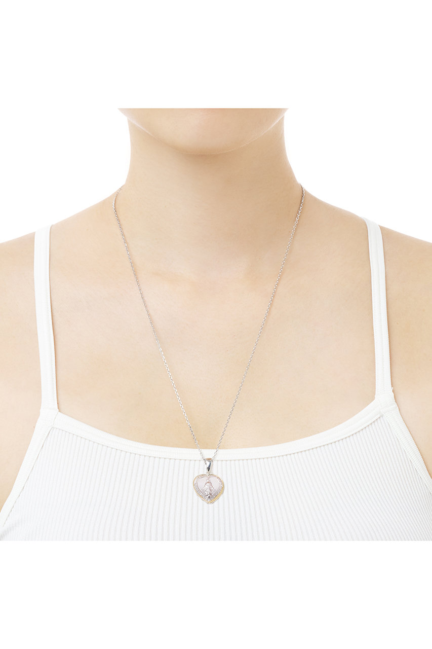 oeau(オー)｜mary heart ネックレス/thin/シルバー の通販｜ELLESHOP 