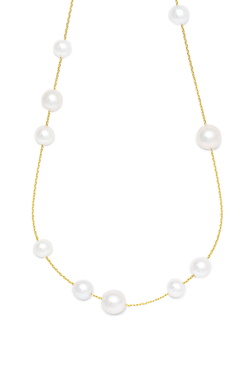 オー/oeauのpearl station ネックレス(ゴールド/oeau-11-013)