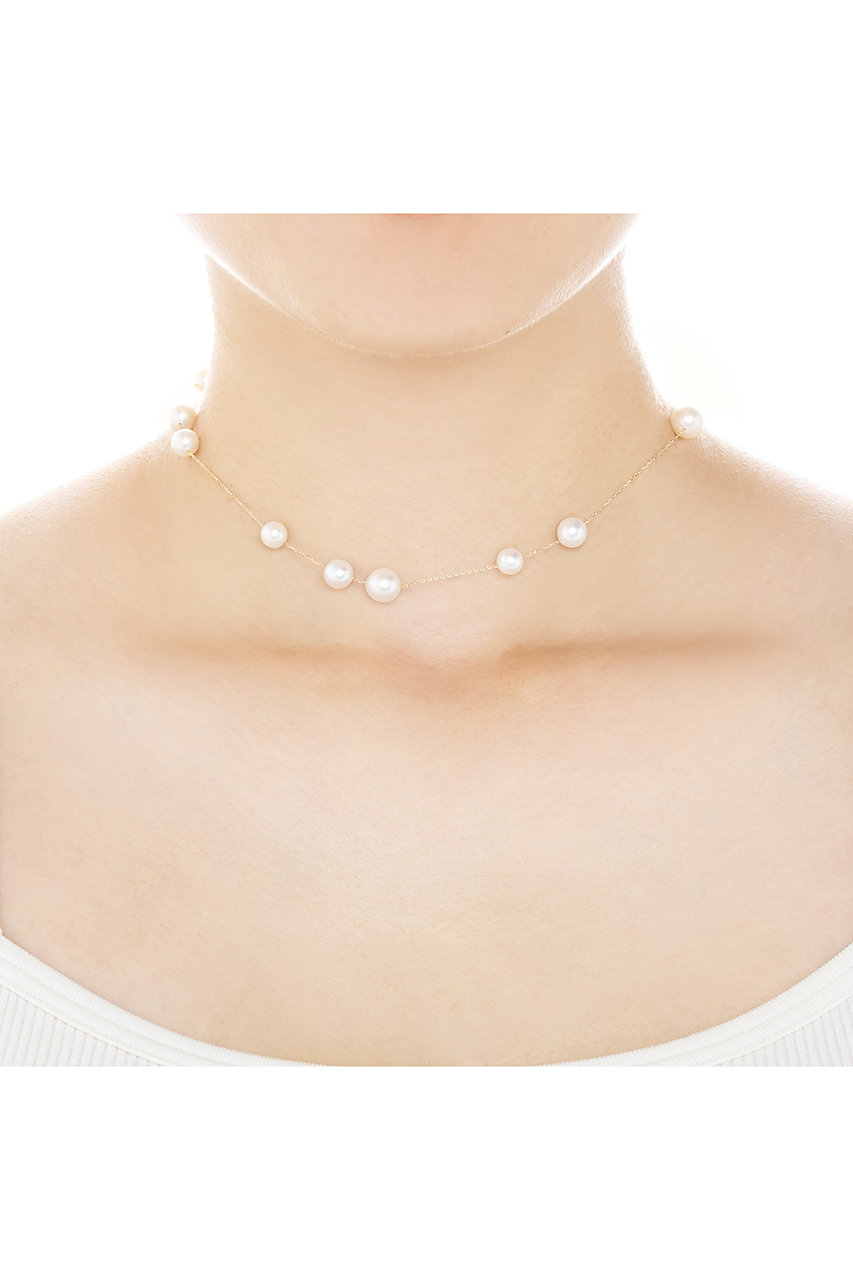 oeau(オー)｜pearl station ネックレス/ゴールド の通販｜ELLESHOP
