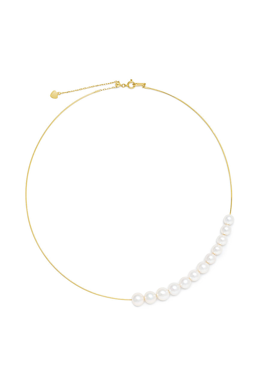 オー/oeauのpearl omega ネックレス(ゴールド/oeau-11-014)