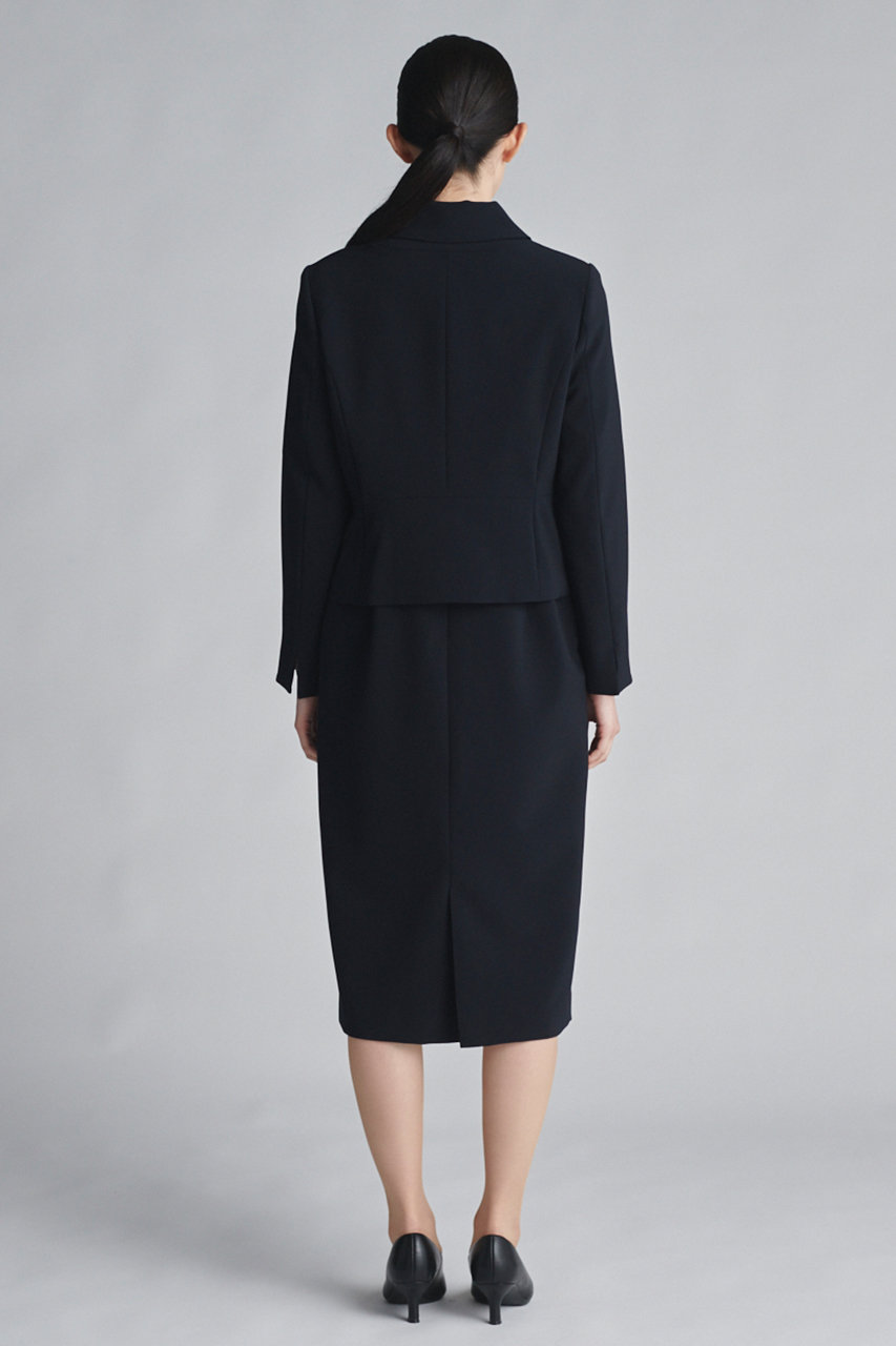 レア✨ella_selectshopエラ テントシルエットコート ネイビー