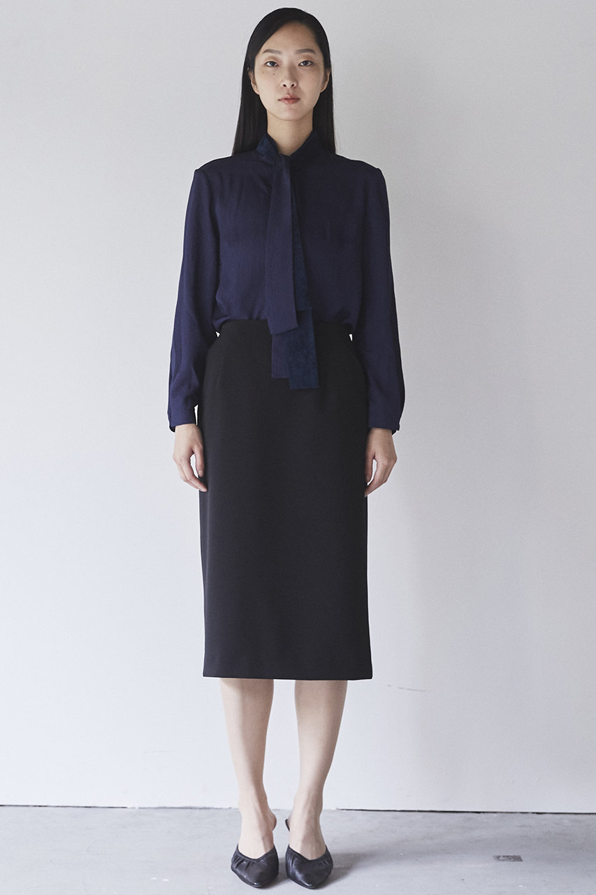 THE LINER(ザ ライナー)｜I-Line スカート/ネイビー の通販