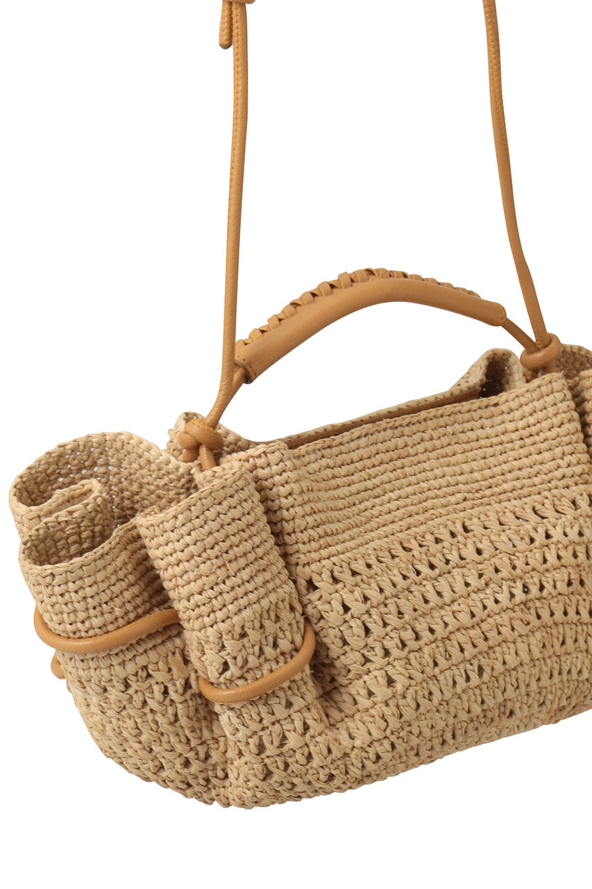 Hereu Forna Raffia へリュー　ラフィアバッグ　カゴバッグ　かご HEREU(ヘリュー)｜Arta Mini Crochet Raffia 2wayカゴバッグ