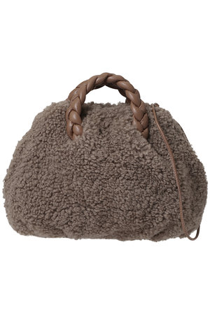 ヘリュー/HEREUのBombon Shearling ハンドバッグ(120600/120602)