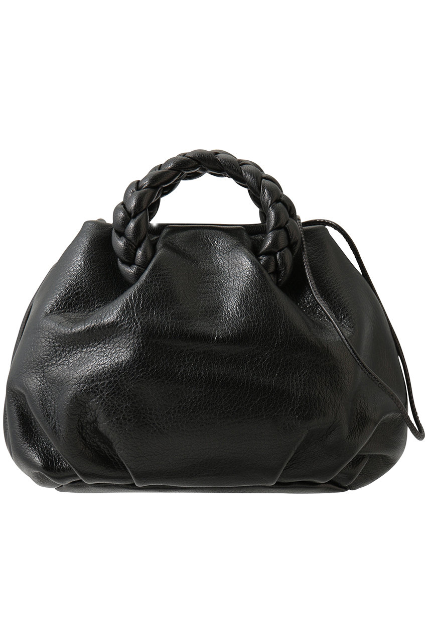 ヘリュー/HEREUのBombon Supple Shiny ハンドバッグ(ブラック/BOMSSWBA24)