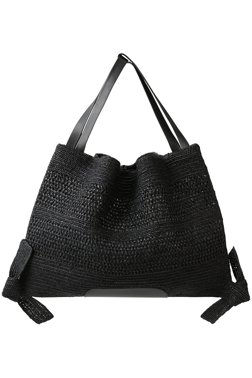 ヘリュー/HEREUの【予約販売】Cador ショルダーバスケット(ブラック/CADOWBS25)