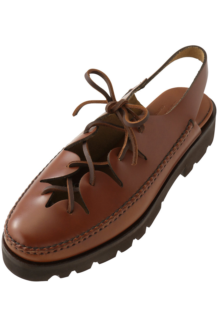 ヘリュー/HEREUのPetal スリングバックローファー(タン/PETAWFS26)