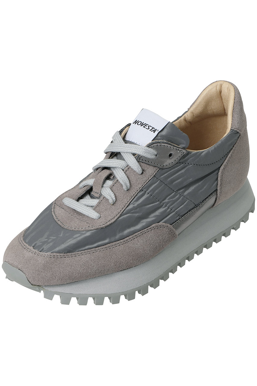 NOVESTA MARATHON RUNNER SUPER TRAIL スニーカー (メタリックグレー, 36(22.5-23.0)) ノヴェスタ ELLE SHOP NOVESTA MARATHON RUNNER SUPER TRAIL スニーカー (メタリックグレー, 36(22.5-23.0)) ノヴェスタ ELLE SHOP