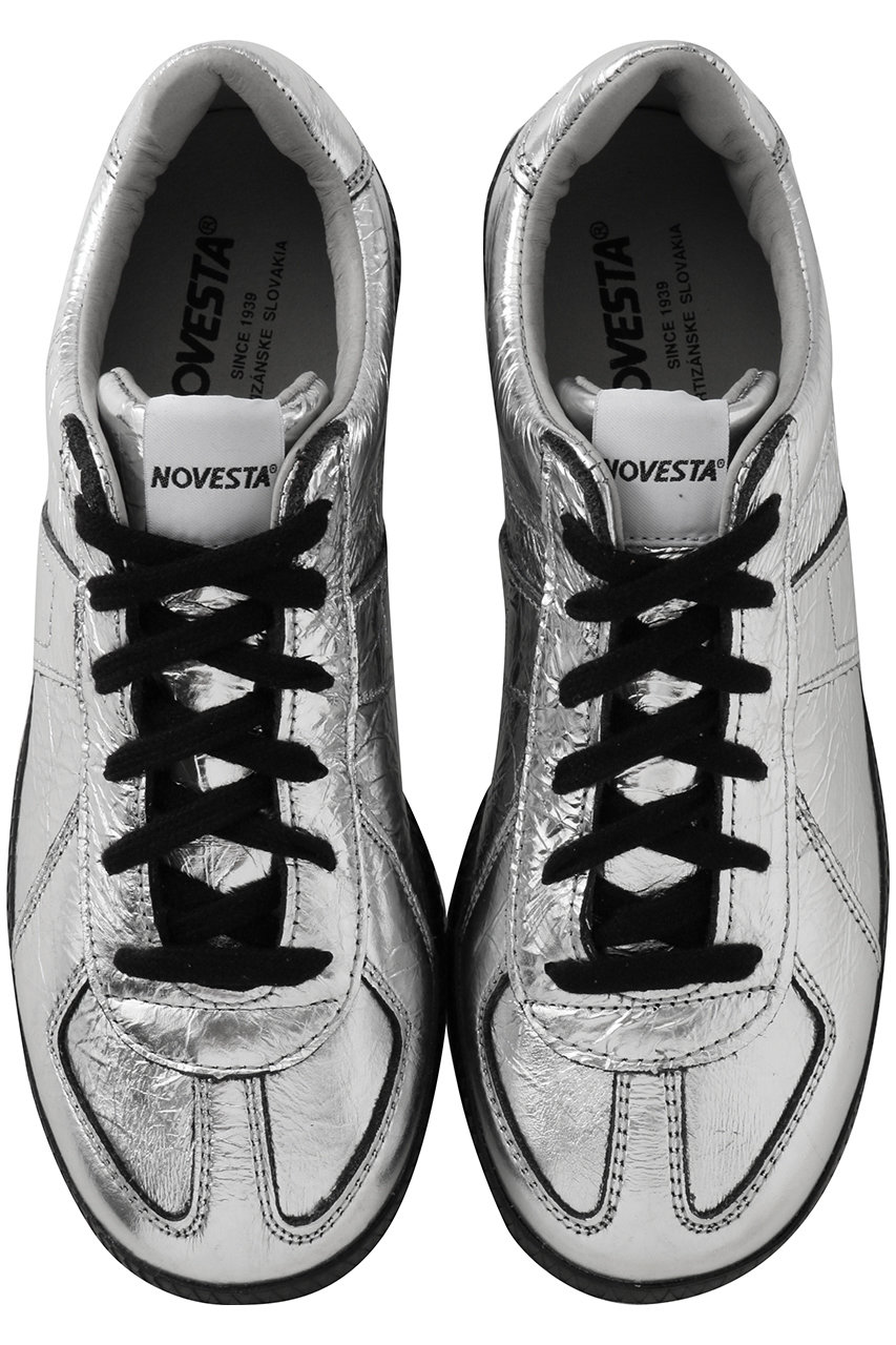 NOVESTA(ノヴェスタ)｜GAT LEATHER スニーカー/メタルシルバー の通販
