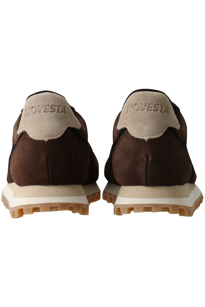 NOVESTA(ノヴェスタ)｜MARATHON TRAIL スニーカー/ブラック×プラリネ