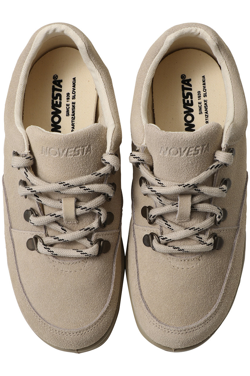 NOVESTA(ノヴェスタ)｜TRAMPKY ALL SUEDE スニーカー/ベージュ の通販