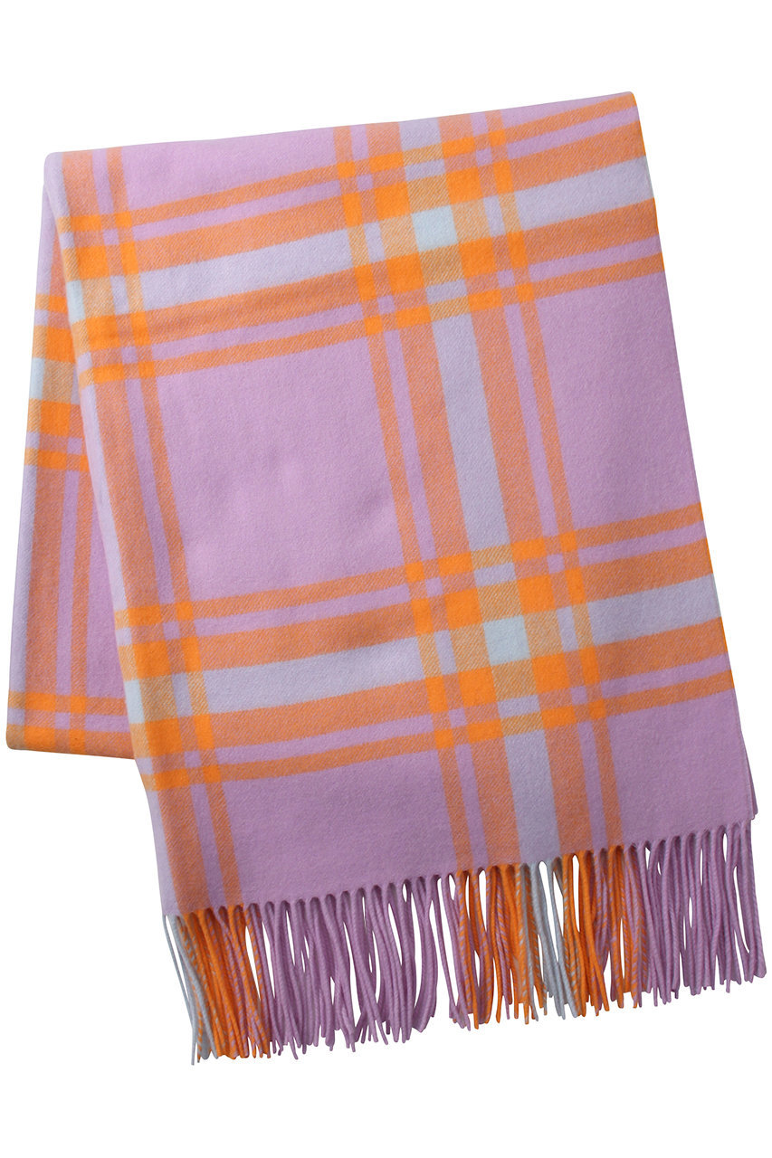 AP STUDIO THROW/スロー ダブルフェイスグレンチェックストール AP STUDIO THROW/スロー ダブルフェイスグレンチェックストール