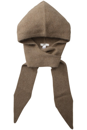 スロー/THROWのBECCA ラクーンフーディスカーフ