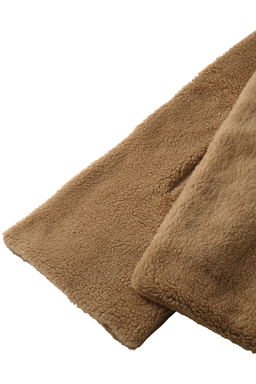 THROW(スロー)|HAZEL プードルボアショール/キャメル の通販 THROW(スロー)|HAZEL プードルボアショール/キャメル の通販