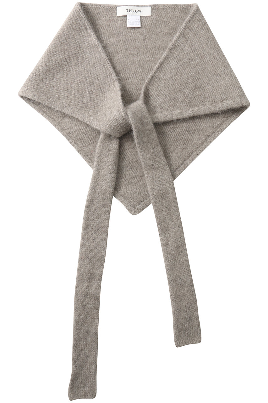 スロー/THROWのNOAH トライアングルスカーフ(ベージュ/TH252-S09K)