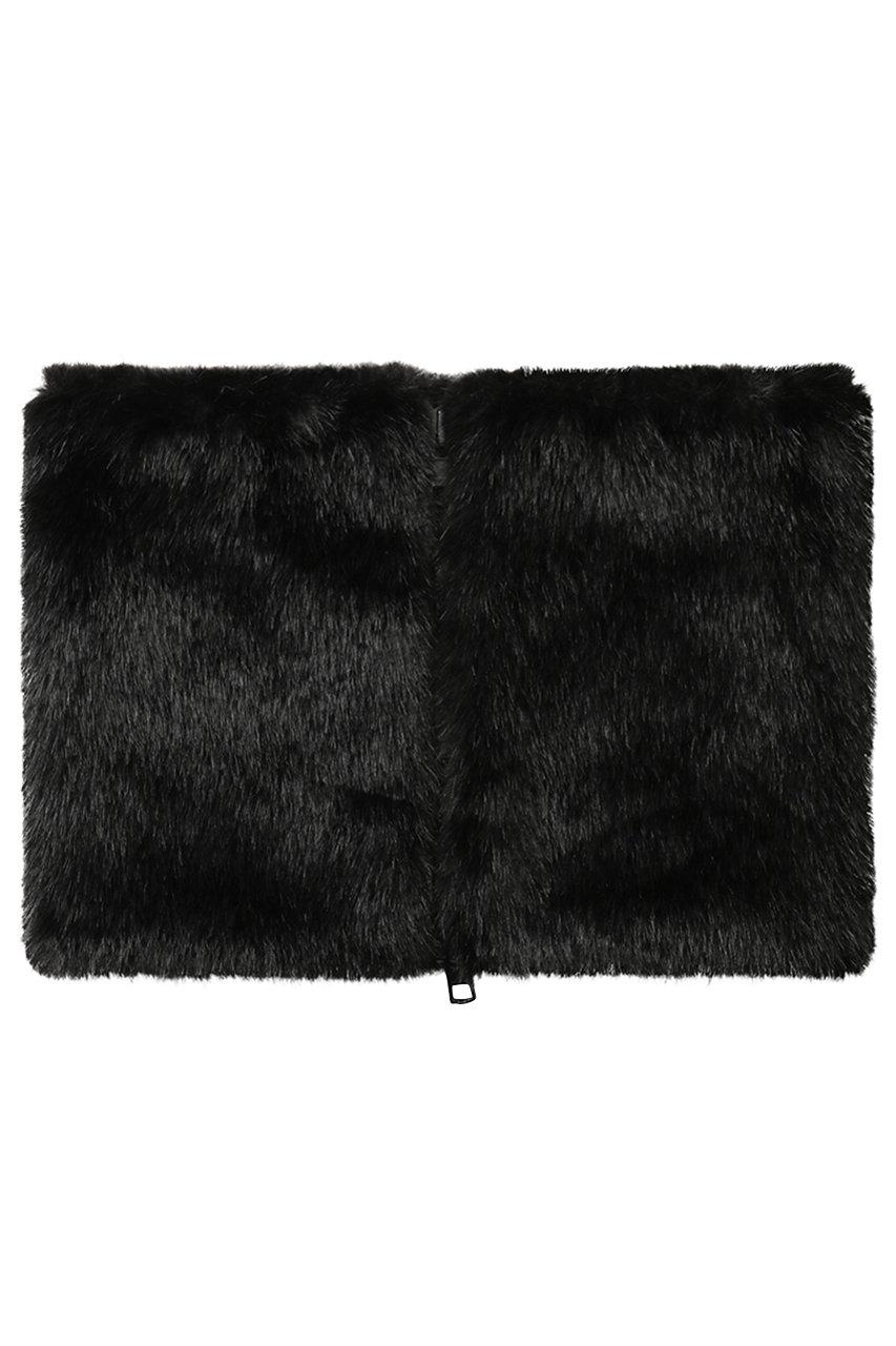 スロー/THROWのREMI フェイクファーネックウォーマー(ブラック/TH252-S08T)