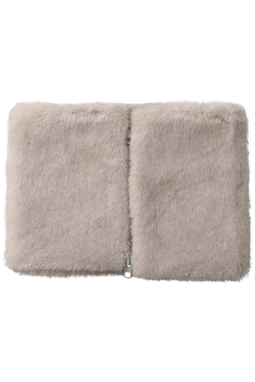 スロー/THROWのREMI フェイクファーネックウォーマー(グレー/TH252-S08T)