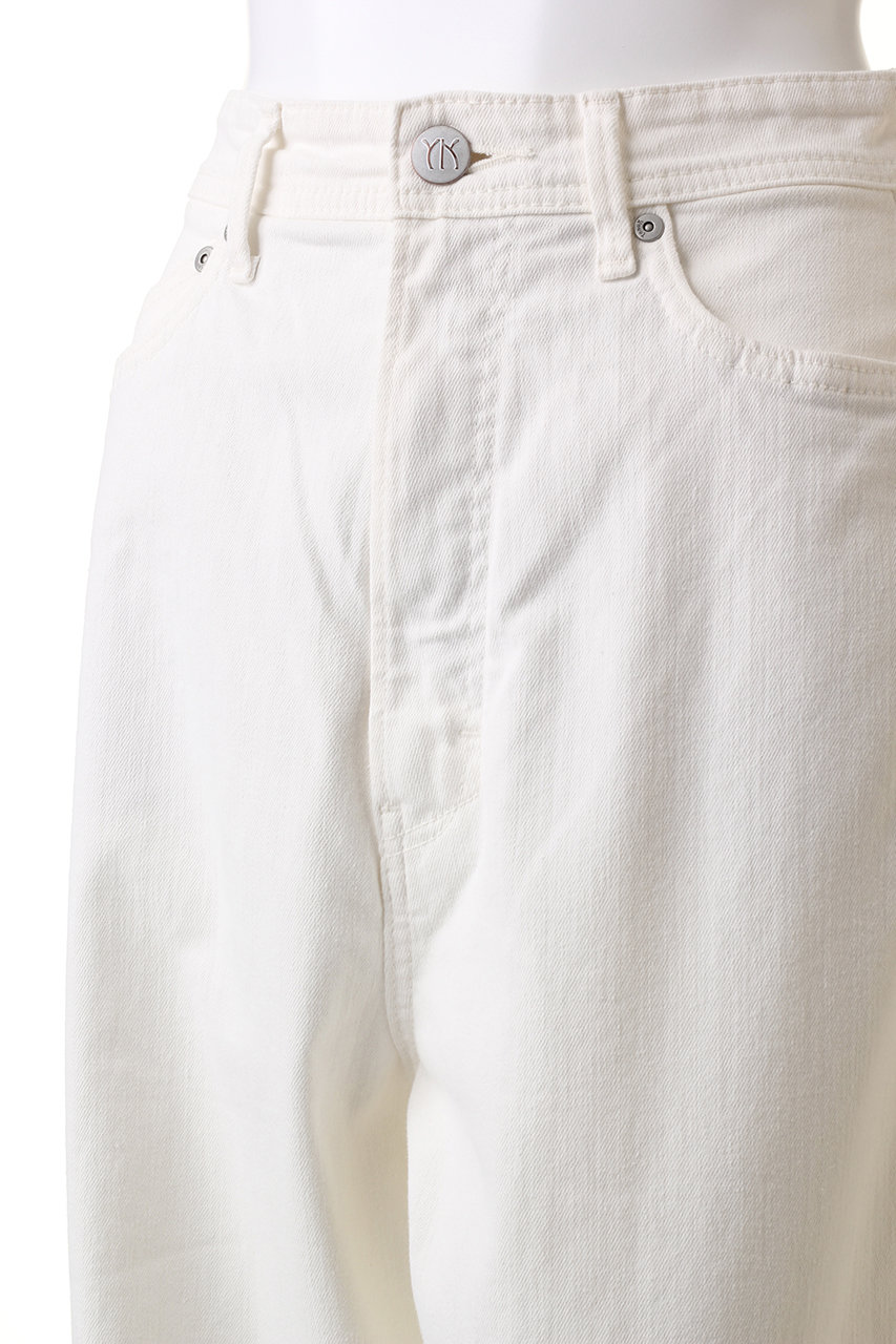 YANUK Really Light ルーズストレート'JOAN' ホワイト24