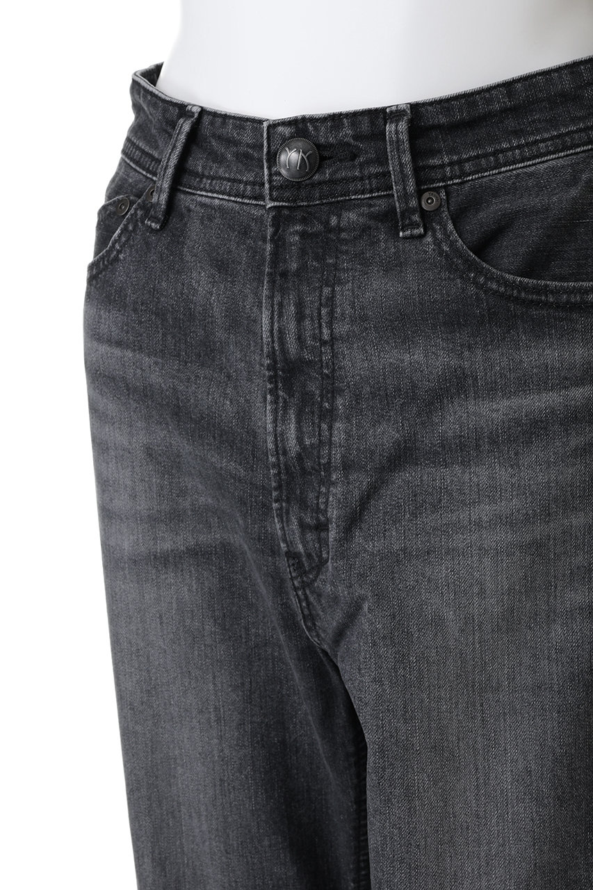 2024SS ヤヌーク LOUISE ストレート ユーズドフェードグレー 25 2024SS ヤヌーク LOUISE ストレート ユーズドフェードグレー 25