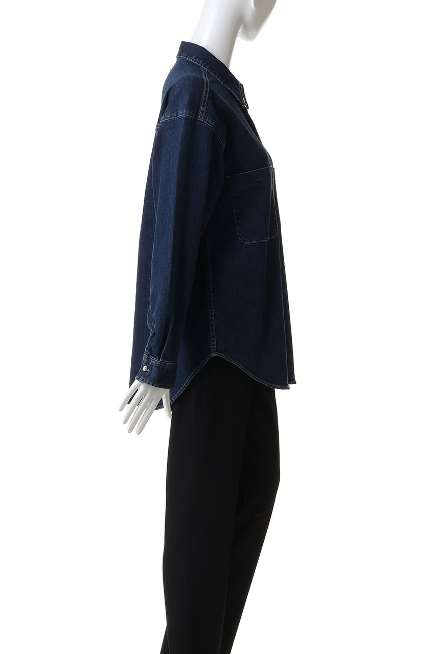 YANUK(ヤヌーク)｜デニムシャツ/ウォーンインディゴ の通販｜ELLESHOP