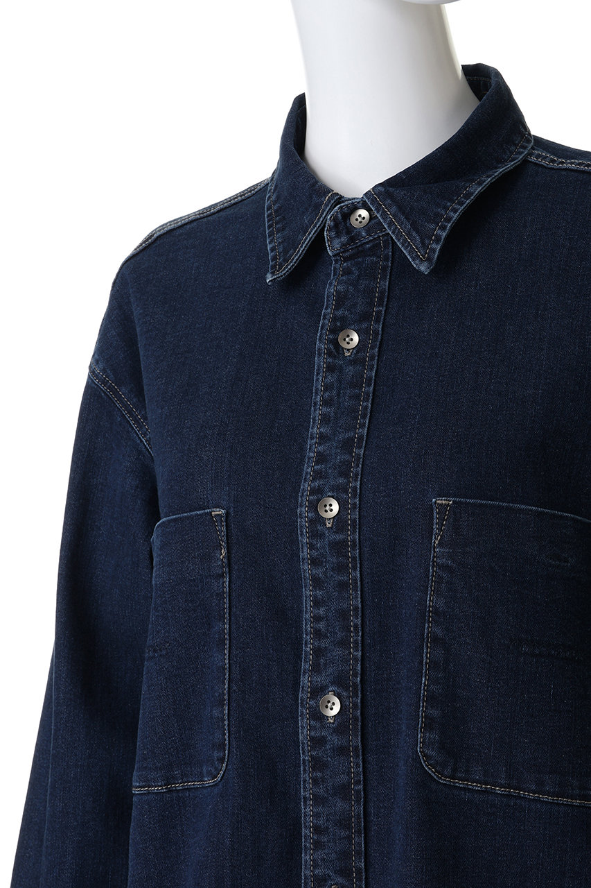 YANUK(ヤヌーク)｜デニムシャツ/ウォーンインディゴ の通販｜ELLESHOP