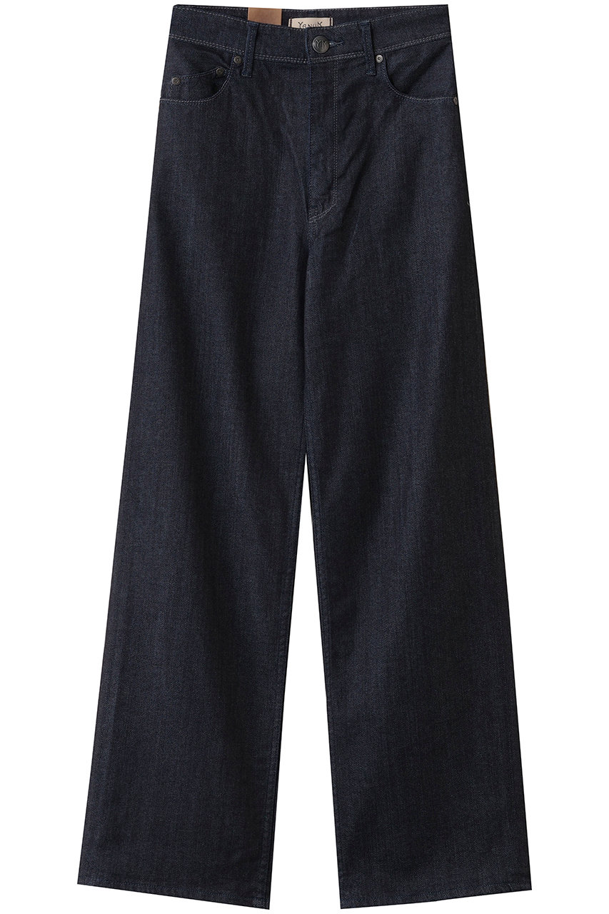 YANUK ワイドストレート LILITH ワンウォッシュインディゴ 21 SALE】ストレート