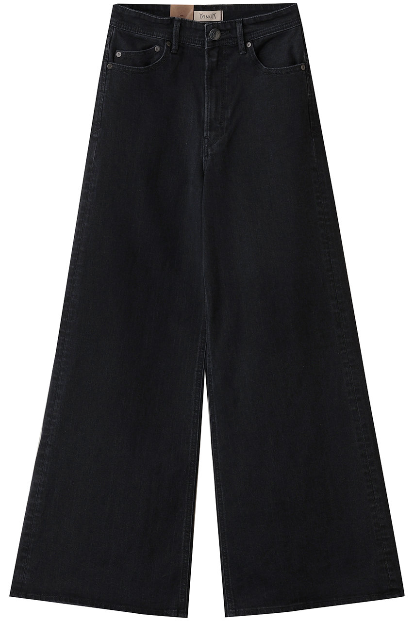 YANUK ワイドフレア 23 オールドブラック ヤヌーク YANUK(ヤヌーク)｜ワイドフレア/オールドブラック の通販｜ELLESHOP