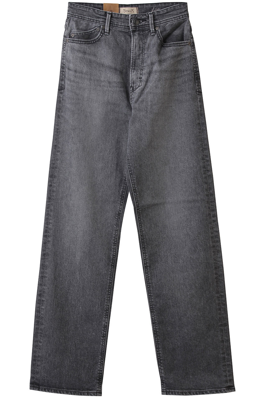 YANUK ボーイズストレート【LEA】 (ビンテージグレー, 27) ヤヌーク ELLE SHOP
