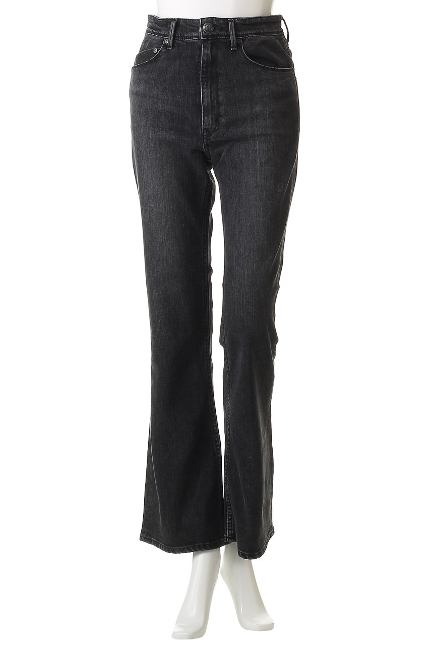 YANUK(ヤヌーク)｜ブーツカット/ユーズドブラック の通販｜ELLESHOP