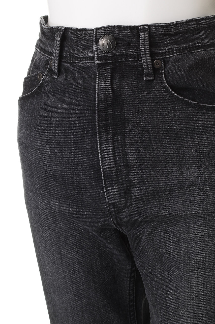 YANUK(ヤヌーク)｜ブーツカット/ユーズドブラック の通販｜ELLESHOP