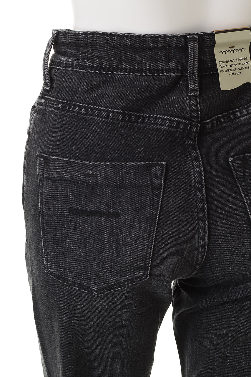 YANUK(ヤヌーク)｜ブーツカット/ユーズドブラック の通販｜ELLESHOP