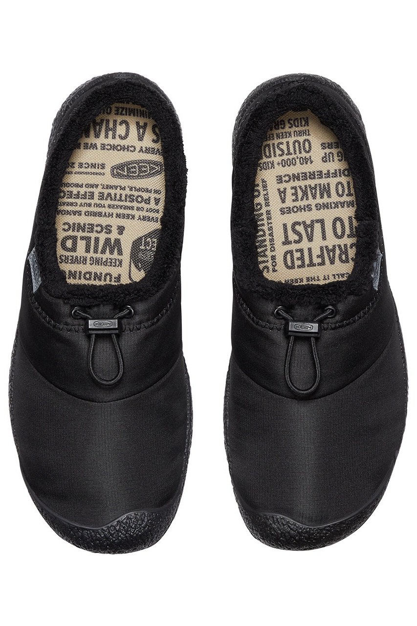 KEEN ハウザー スリー スライド (BLACK SMOOTH NYLON, 23) キーン ELLE SHOP KEEN ハウザー スリー スライド (BLACK SMOOTH NYLON, 23) キーン ELLE SHOP