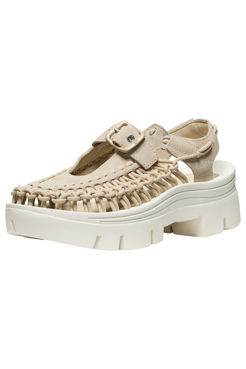 KEEN ユニーク ピーエルティー メリージェーン (SAFARI/STAR WHITE, 24) キーン ELLE SHOP KEEN ユニーク ピーエルティー メリージェーン (SAFARI/STAR WHITE, 24) キーン ELLE SHOP