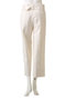 LAUREL/ワイドクロップドパンツ ベイジ，/BEIGE，