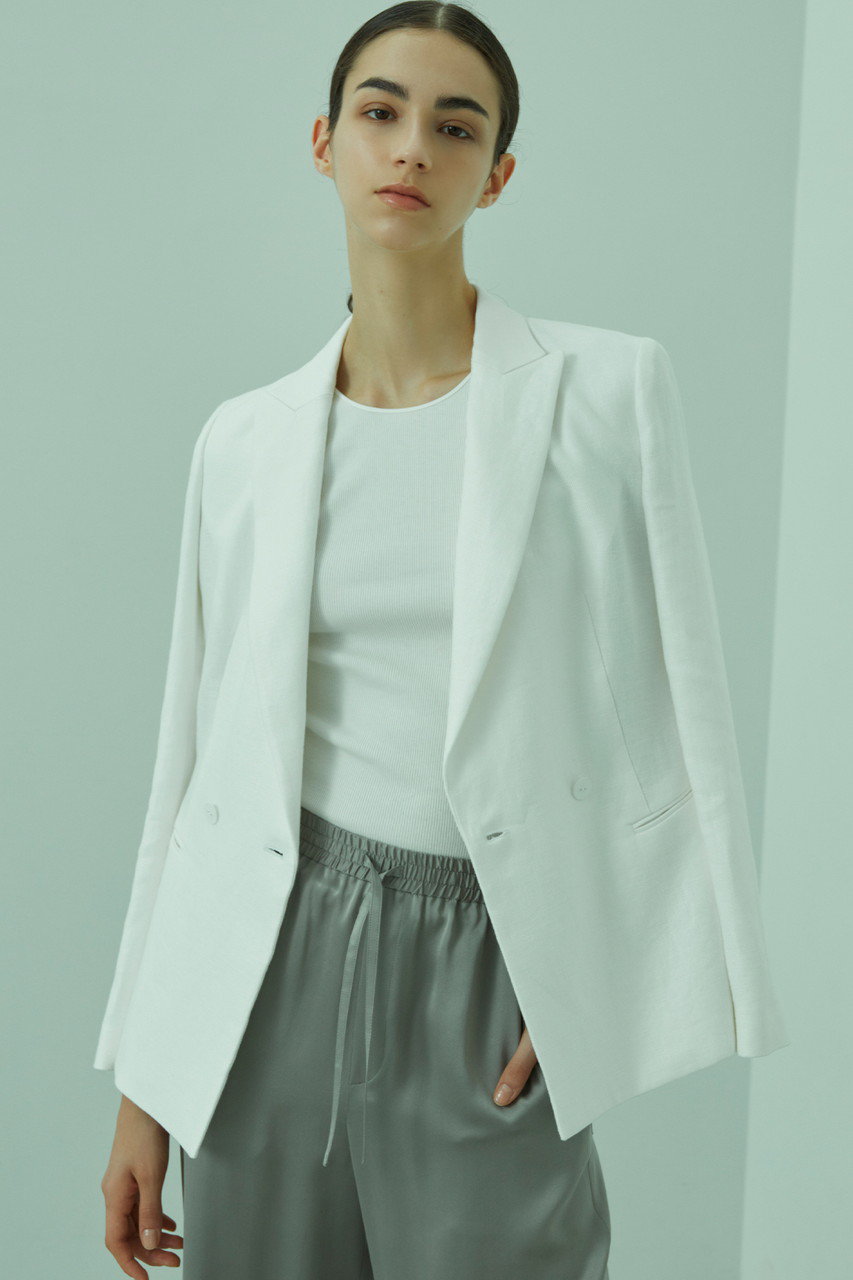 BEIGE, ベイジ 2023年SSのショート丈のダブルジャケット BEIGE, ベイジ 2023年SSのショート丈のダブルジャケット