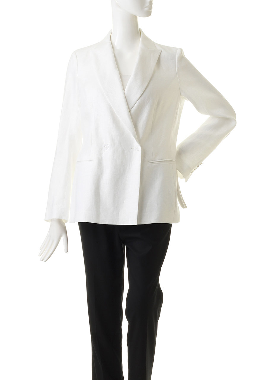 BEIGE，(ベイジ，)｜BURDOCK/ダブルジャケット/ホワイト の通販