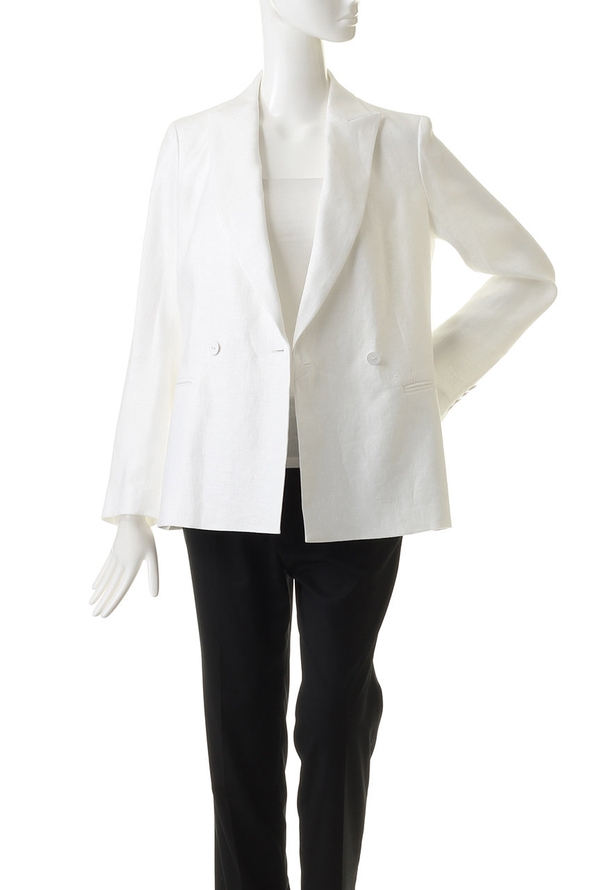 BEIGE，(ベイジ，)｜BURDOCK/ダブルジャケット/ホワイト の通販