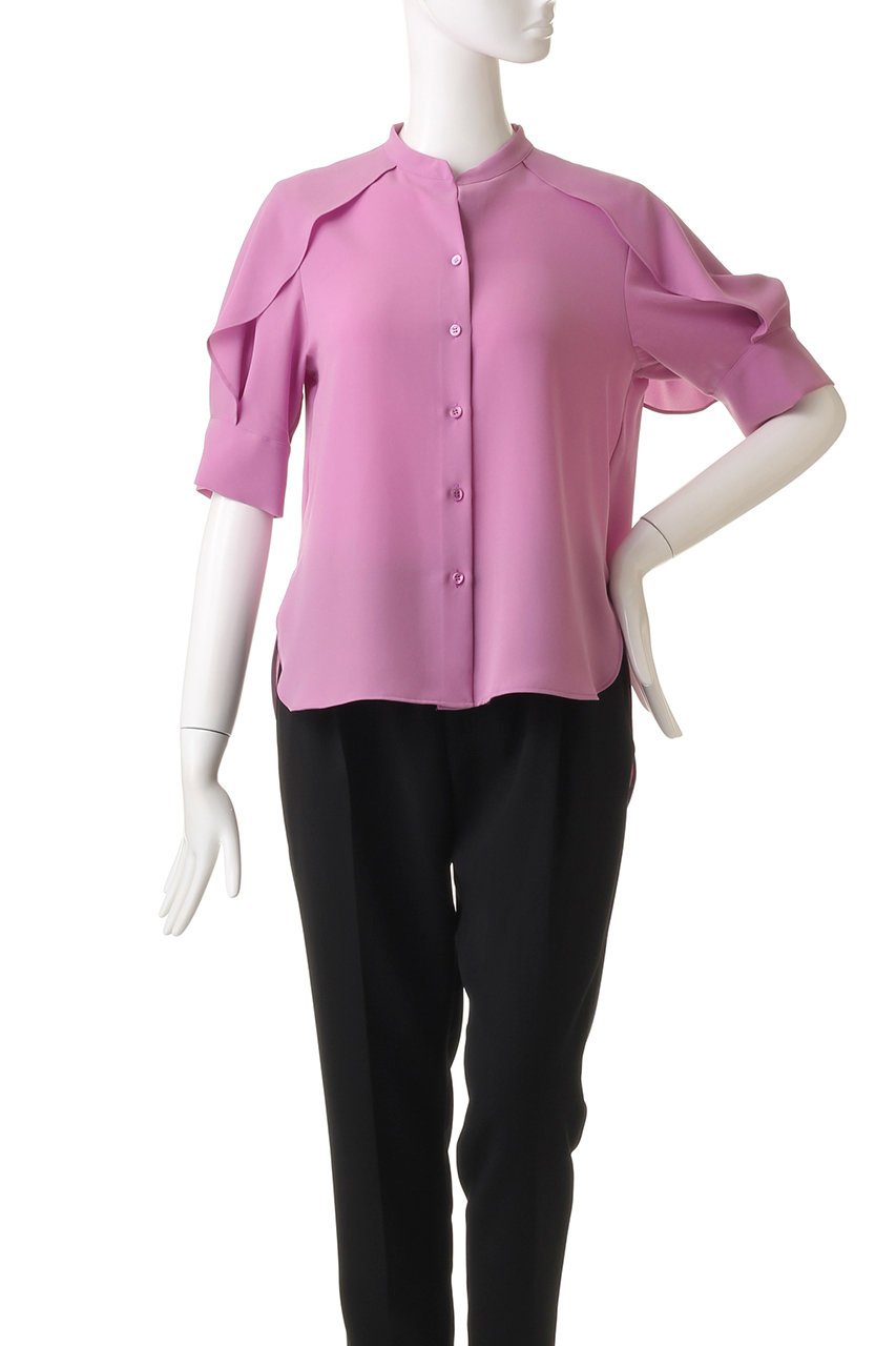 BEIGE，(ベイジ，)｜HYACINTH(ハイアシンス)/スタンドカラーブラウス