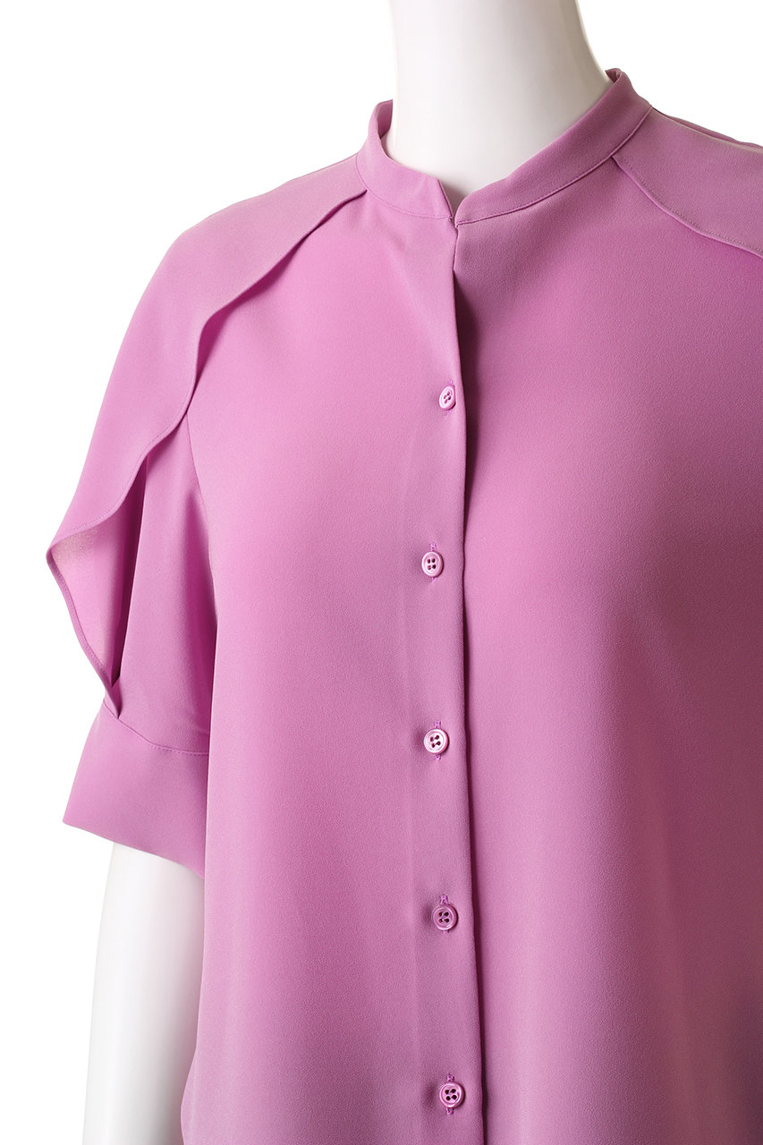 BEIGE，(ベイジ，)｜HYACINTH(ハイアシンス)/スタンドカラーブラウス