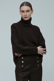 LA BAUME（ラボーム）/タートルニット
