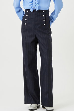 ベイジ，/BEIGE，のMARCEAU（マルソー）/ストライプパンツ(110600/110601)