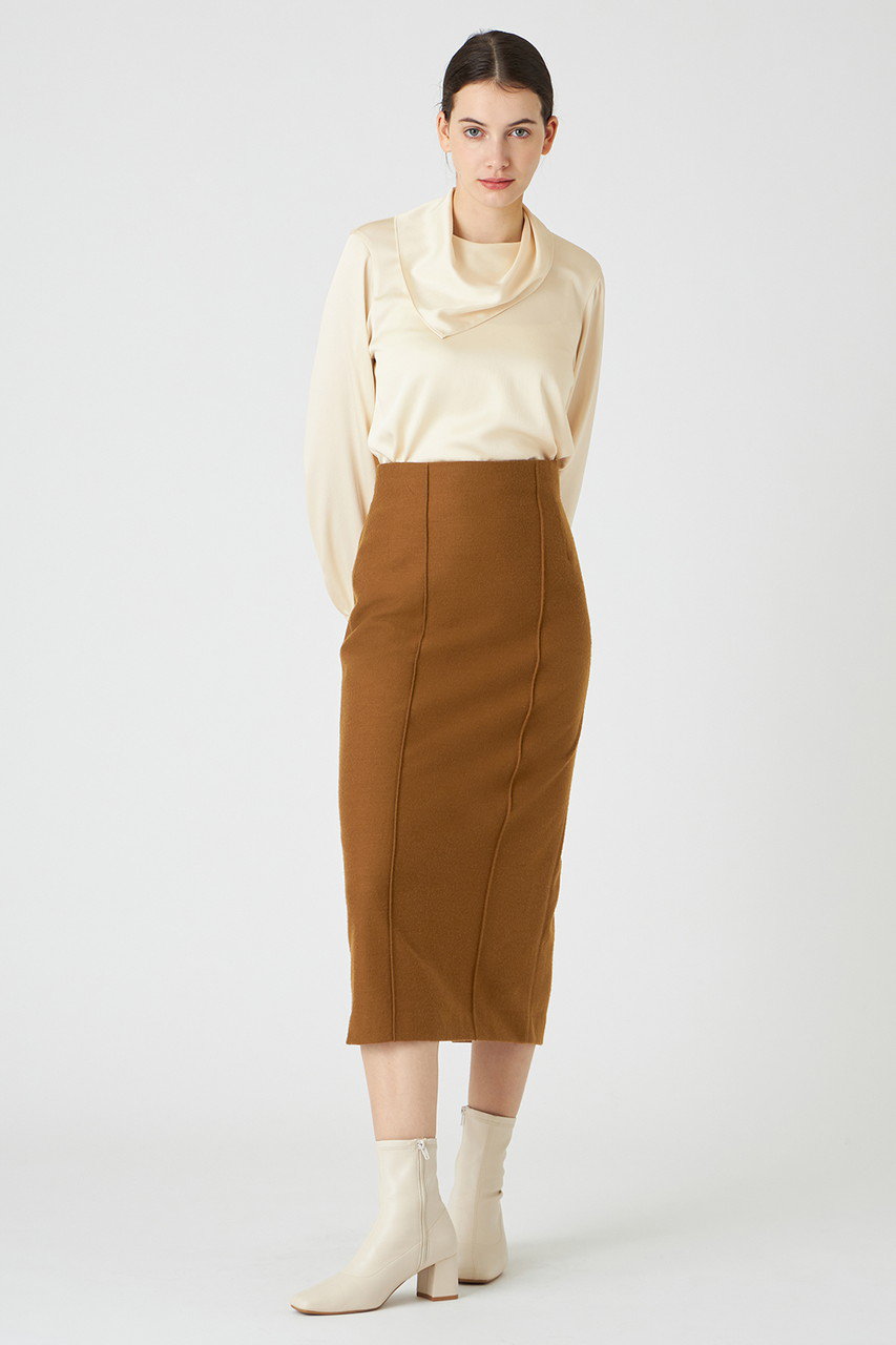 極美品 ベイジ BEIGE, MABILLON スカーフブラウス マビヨン 2 BEIGE，(ベイジ，)｜MABILLON(マビヨン)/スカーフブラウス/Ecru の通販
