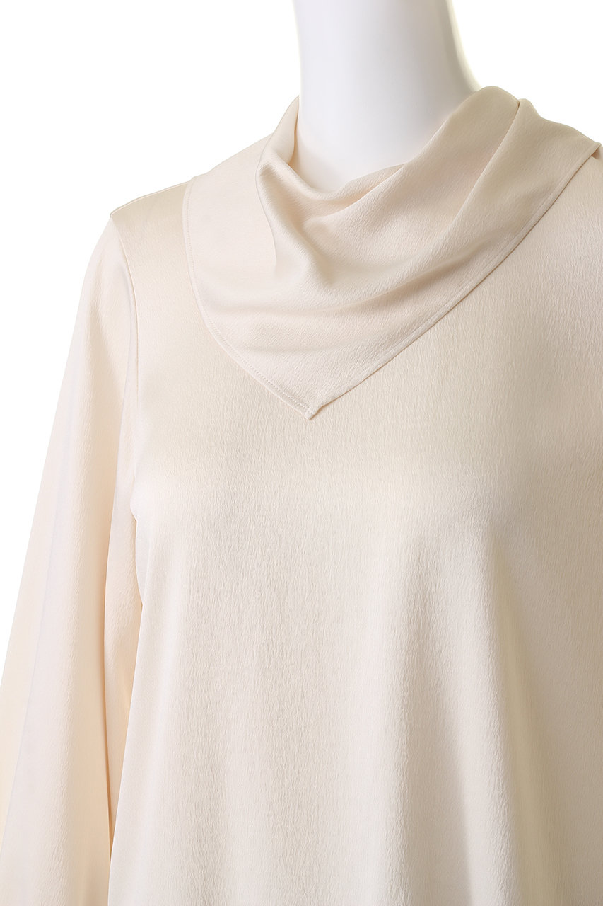 極美品 ベイジ BEIGE, MABILLON スカーフブラウス マビヨン 2 BEIGE，(ベイジ，)｜MABILLON(マビヨン)/スカーフブラウス/Ecru の通販