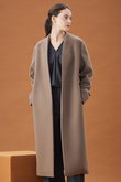 PASSY（パッシー）/ノーカラーロングコート