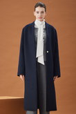 PASSY（パッシー）/ノーカラーロングコート