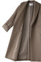PASSY（パッシー）/ノーカラーロングコート ベイジ，/BEIGE，