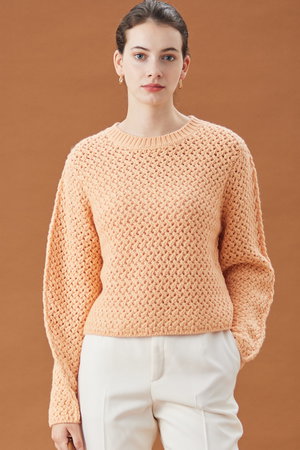 ベイジ，/BEIGE，のVARENNE(ヴァレンヌ)/ショートレングスニット(110300/110301)