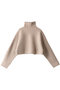 LA BAUME（ラ ボーム）/ショートニット ベイジ，/BEIGE， Taupe