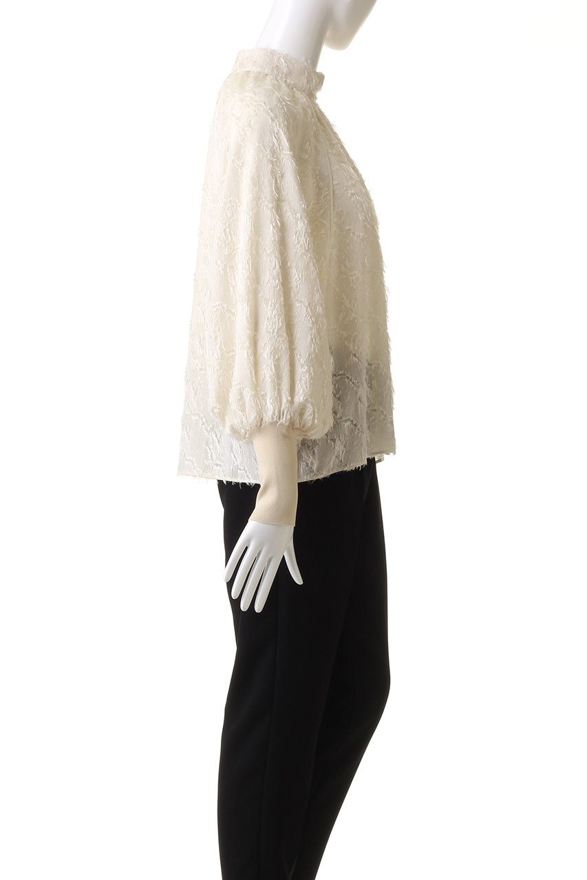 BEIGE，(ベイジ，)｜CAMILLE（カミーユ）/ジャガードブラウス/Ecru の  