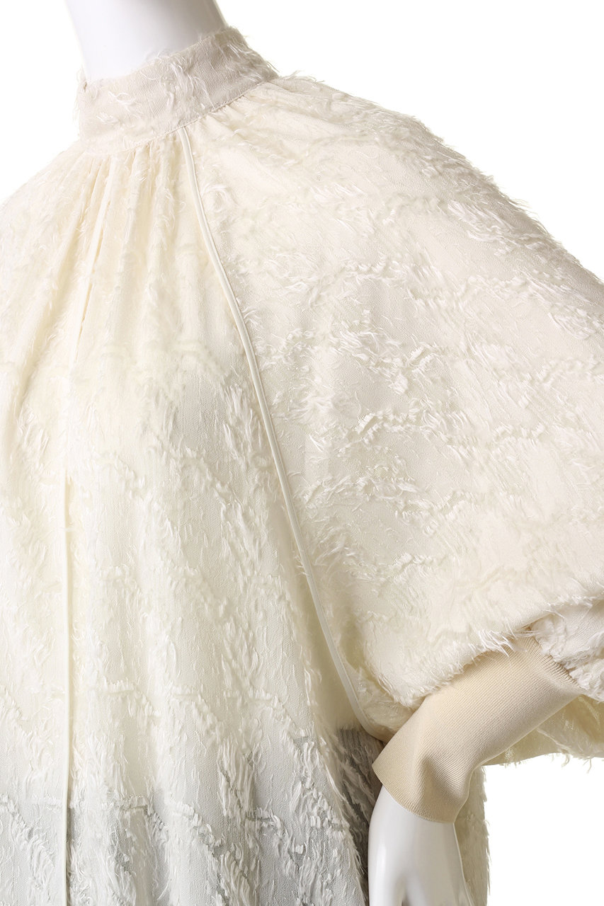 BEIGE，(ベイジ，)｜CAMILLE（カミーユ）/ジャガードブラウス/Ecru の  